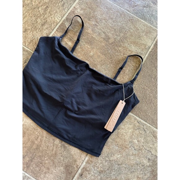 New Skims Fits Everybody Cropped Cami Size Large Onyx - Picture 3 of 7